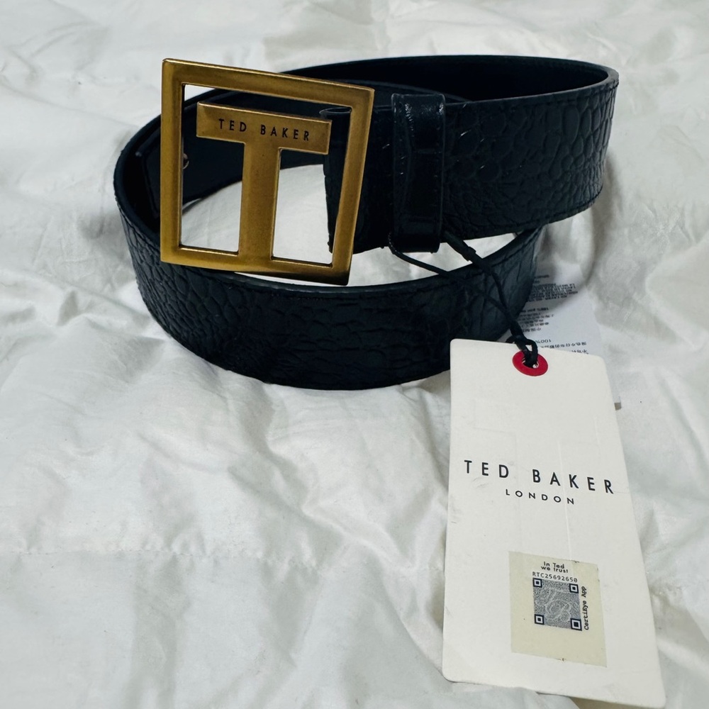 Ted Baker Black Belt Bag Sleek and Stylish 🤩NWT